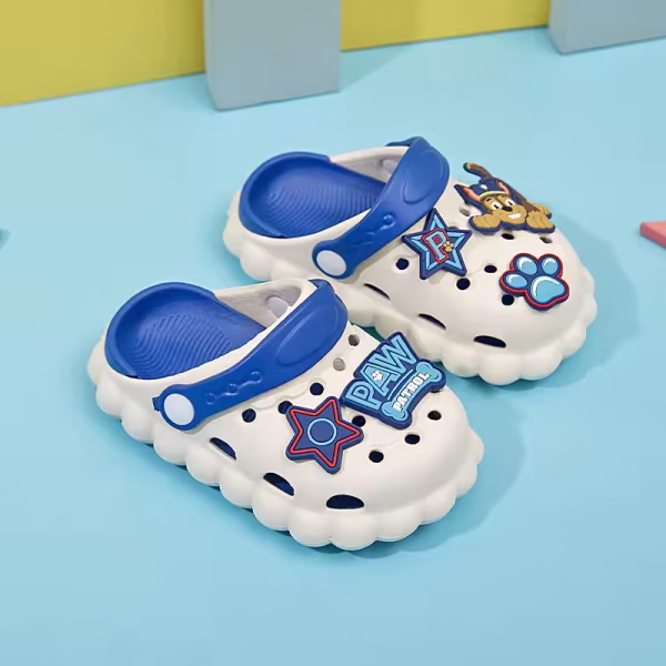 Anti Slip Soft EVA Comfortable China Imported PAW Patrol White Breathable Lightweight Clogs Shoe