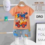 Summer Friendly Half Sleeve Dragon Orange -DRO