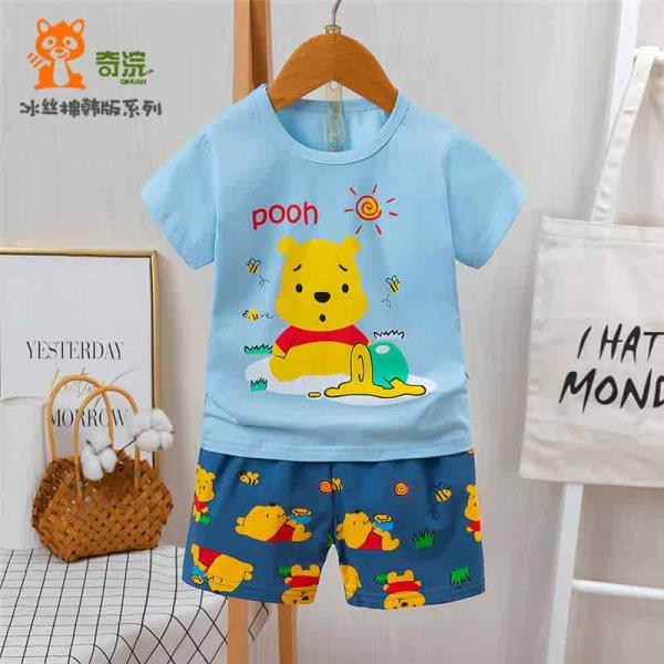 Summer Friendly Half Sleeve Pooh Genji