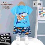 Summer Friendly Half Sleeve Shark Sky -SHS
