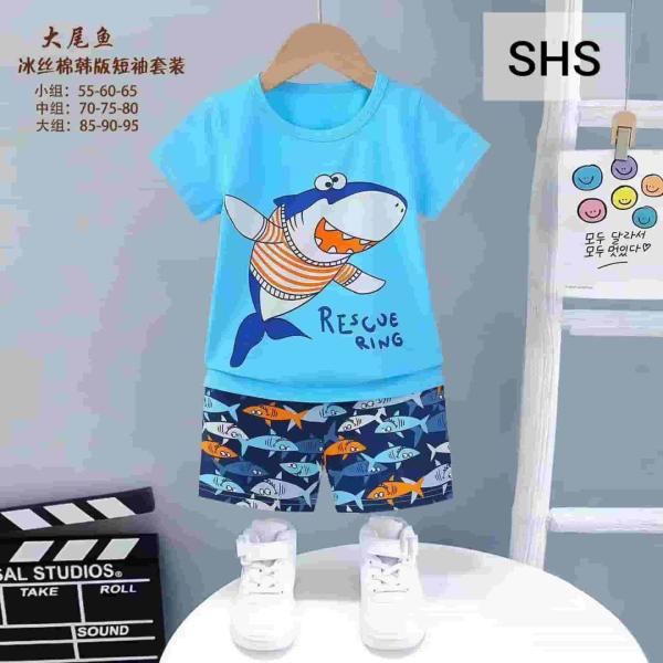 Summer Friendly Half Sleeve Shark Sky -SHS