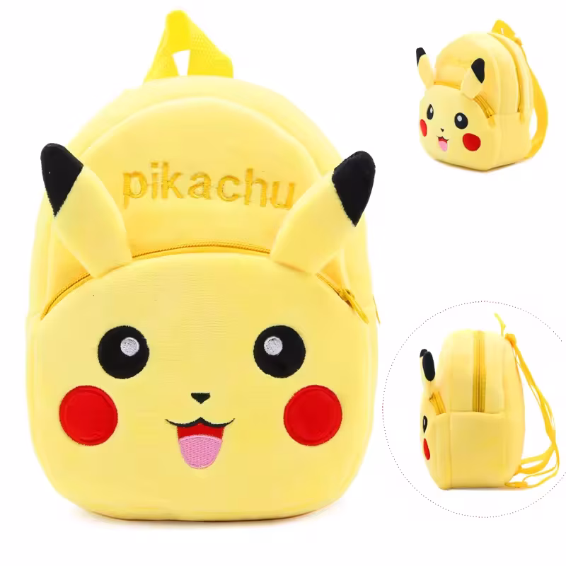 Pokemon Cute Cartoon Children's Bag Plush Bag