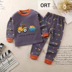 Pure Cotton Full Sleeve China Full Sleeve Orange Truck -ORT