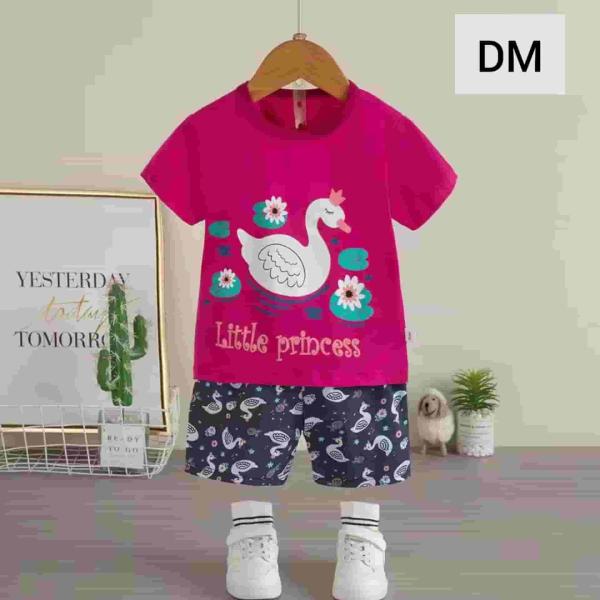 Summer Friendly Half Sleeve Duck Maroon -DM