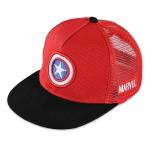 Marvel Disney Captain America Red Flat Baby Hat Hip Hop