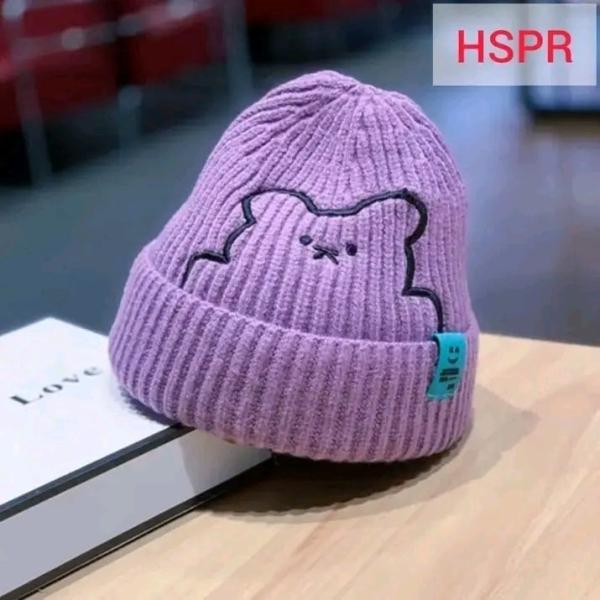 Baby Winter Hats Purple-HSPR