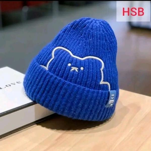 Baby Winter Blue Hats-HSB