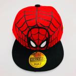 Marvel Disney Red Spider Man Flat Baby Hat Hip Hop