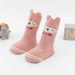 Baby Winter Cotton Long Socks- Pink