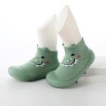 Baby Shoe Socks Rubber Green