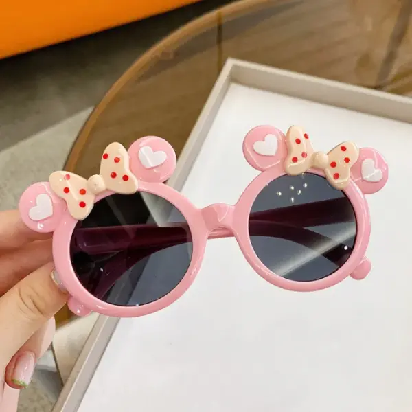 Children Cute Cartoon UV Sunglasses Girl Outdoor Sun Protection