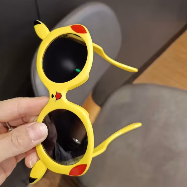 Pokemon Sunglasses Cartoon Pikachu Action Figures Glasses Children Boys for Kids Gifts