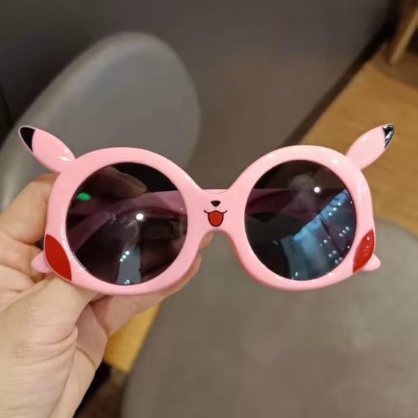 Pokemon Sunglasses Cartoon Pikachu Action Figures Glasses Children Boys for Kids Gifts